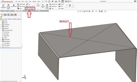 how to make a cross break in sheet metal|sheet metal scoring tool.